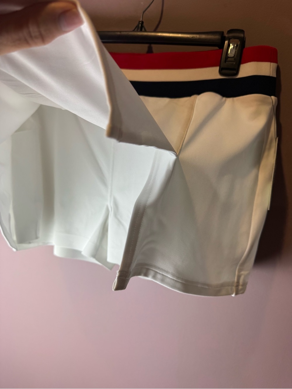 NWT Tuckernuck Americana Sport Skort White Red Blue L - Picture 6 of 11